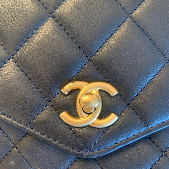 🖤SOLD 🖤💕Chanel top handle mini flap bag - Picture 7 of 13